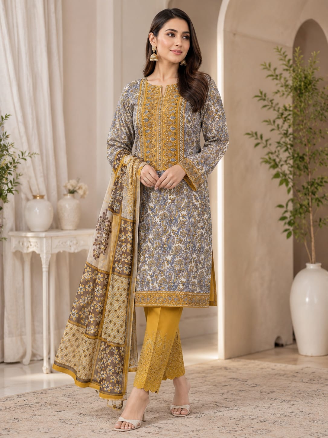 Vibrant Cotton 3 Piece