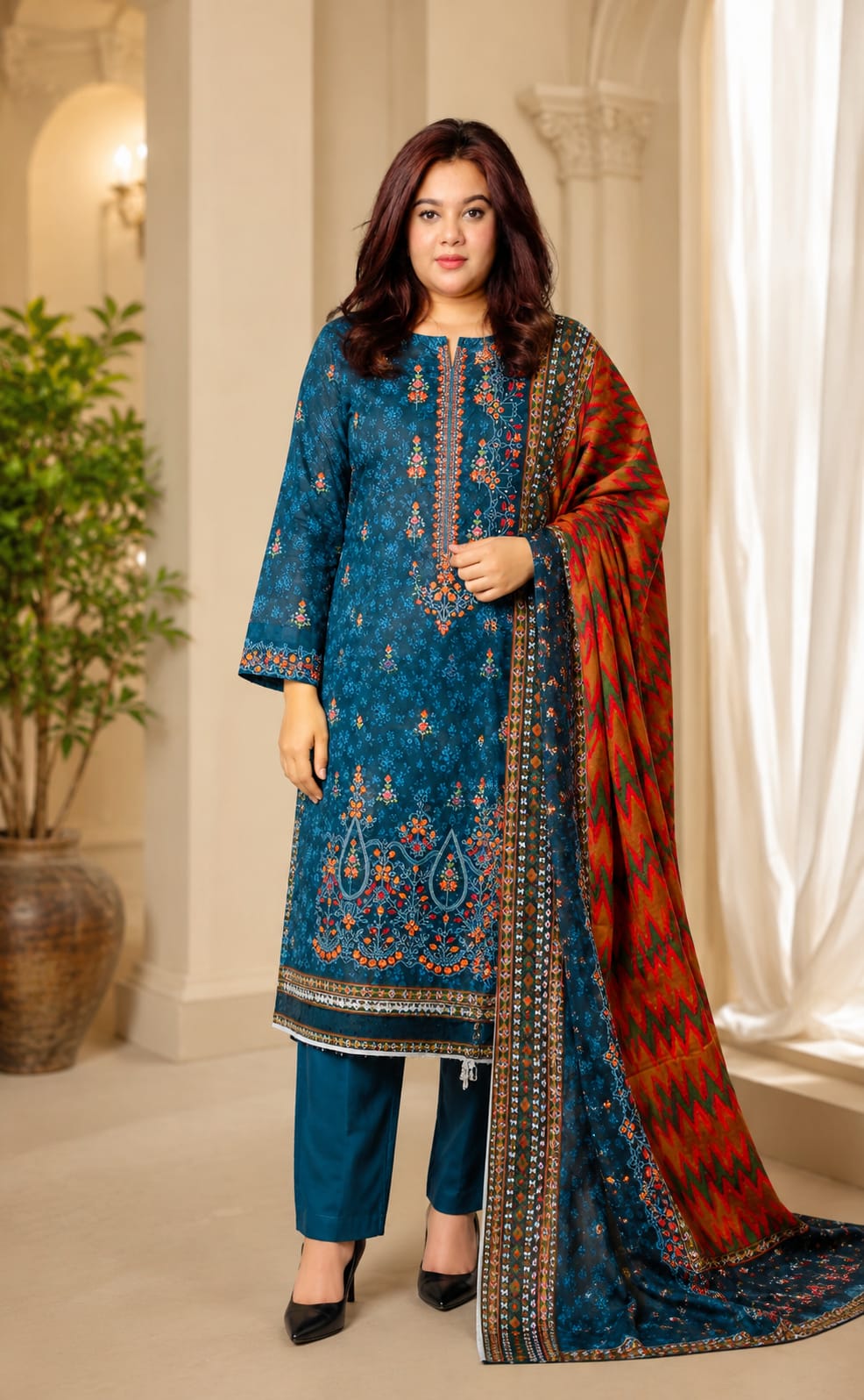 Beautiful Luxury cotton 3 Piece